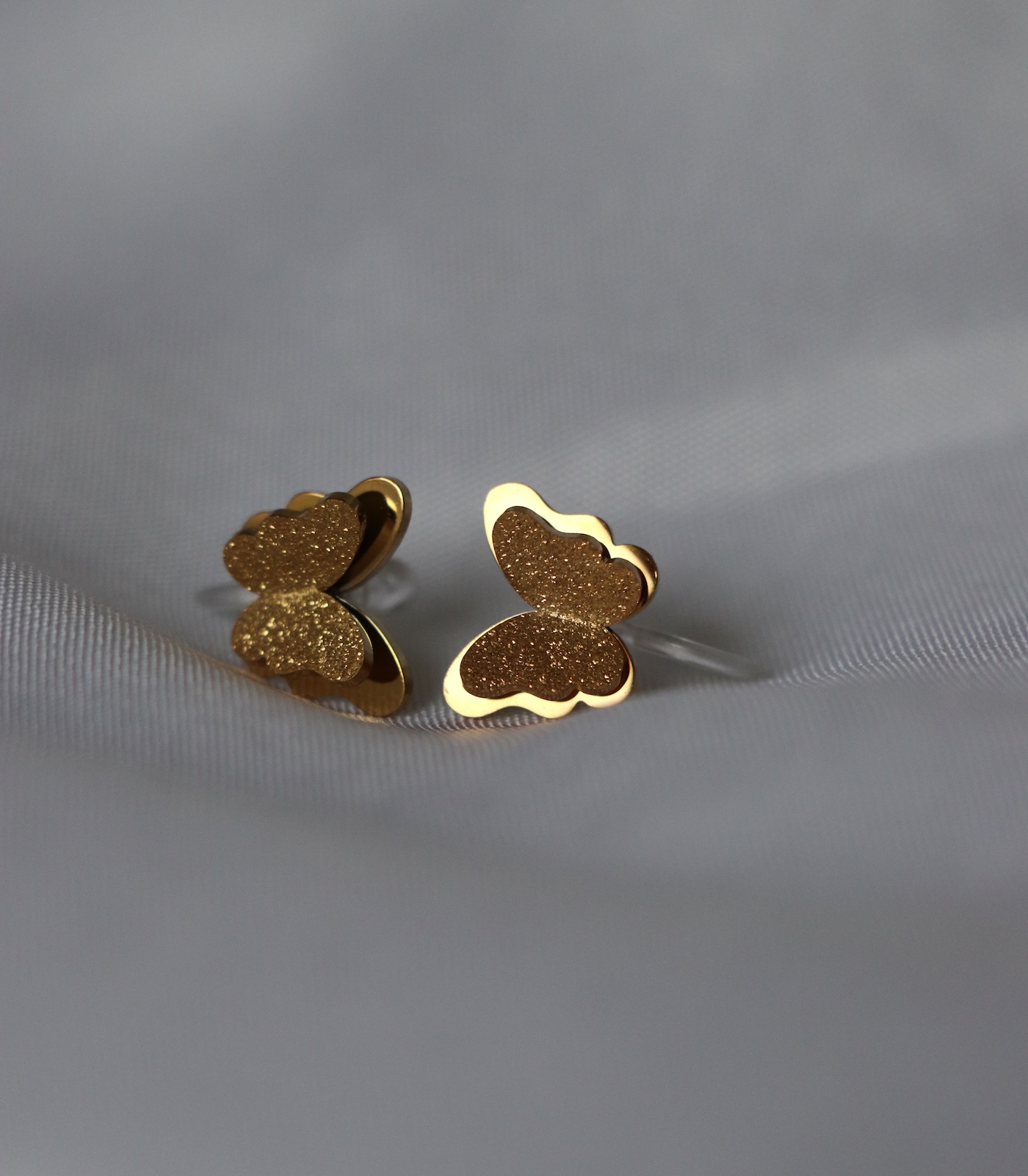 Schmetterlinge gold 2